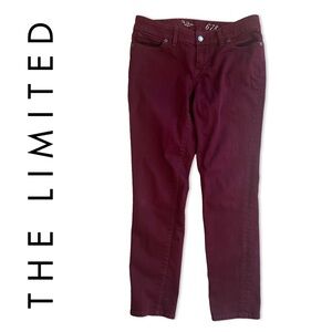 THE LIMITED Denim 678 in Maroon
